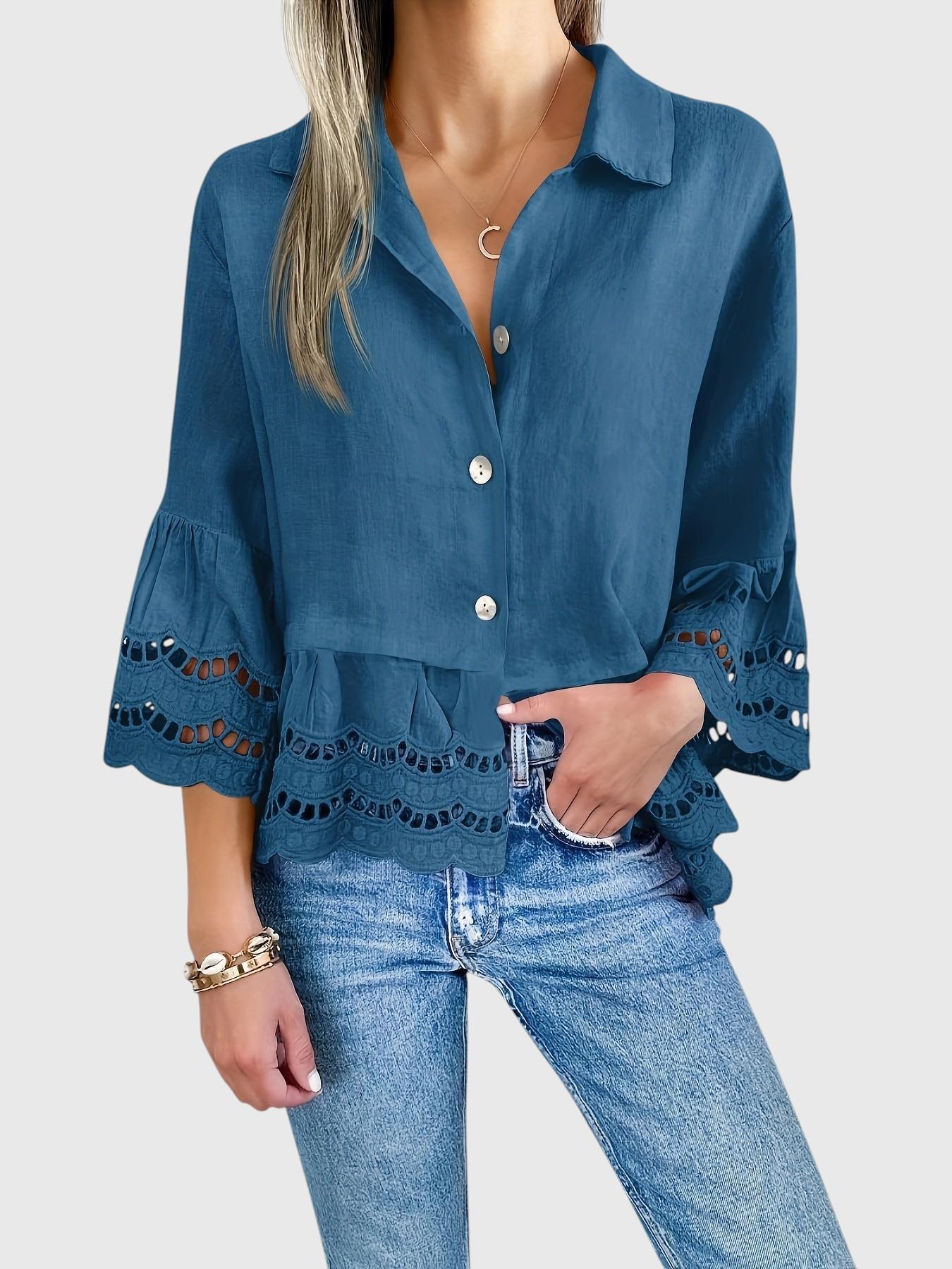 Emily - Blouse Aérée Chic