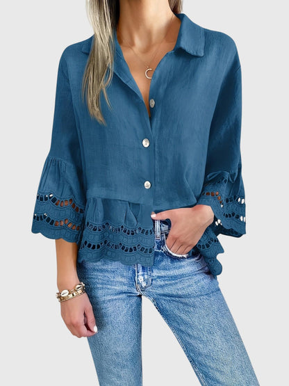 Emily - Blouse Aérée Chic
