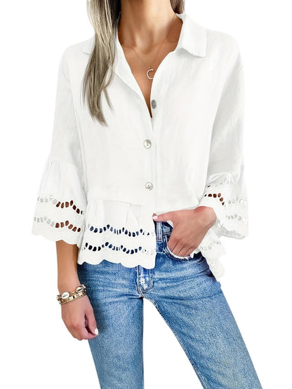 Emily - Blouse Aérée Chic