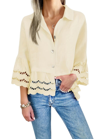 Emily - Blouse Aérée Chic