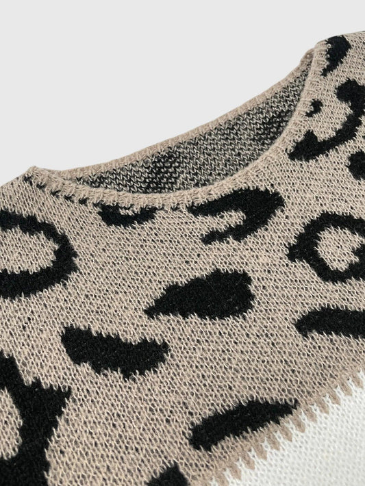 Lela - Pull Léopard Audacieux