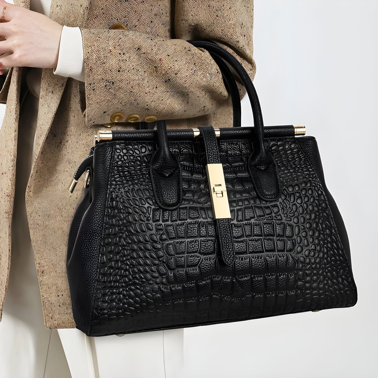 Sac à main Elysian Croc