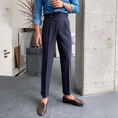 Edward - Pantalons Taille Haute Élégants