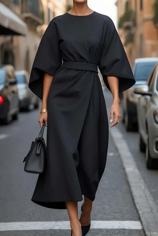 ANNABEL - ROBE ÉLÉGANTE AVEC MANCHES EN RAGLAN