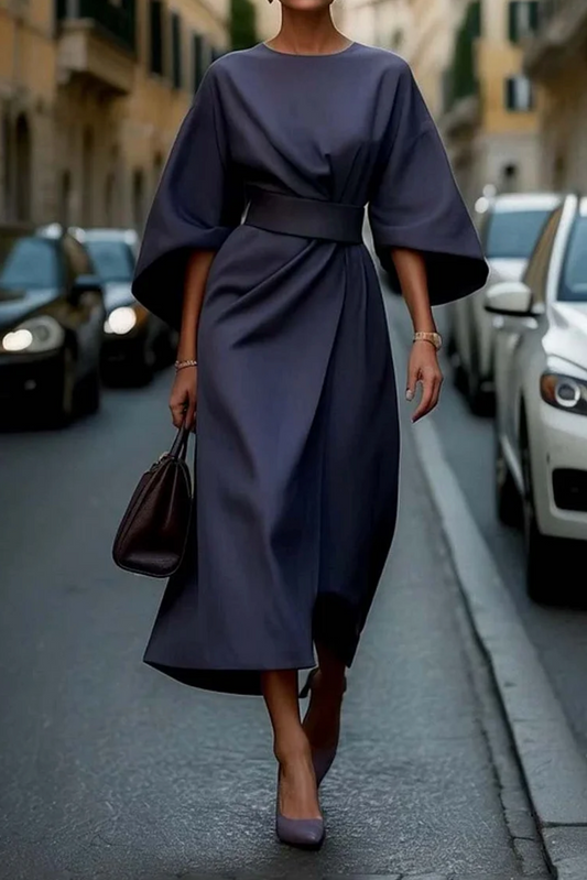 ANNABEL - ROBE ÉLÉGANTE AVEC MANCHES EN RAGLAN
