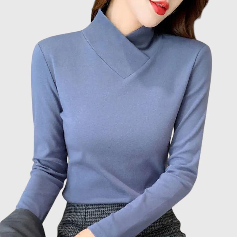 Liora - T-shirt Col Roulé Chic