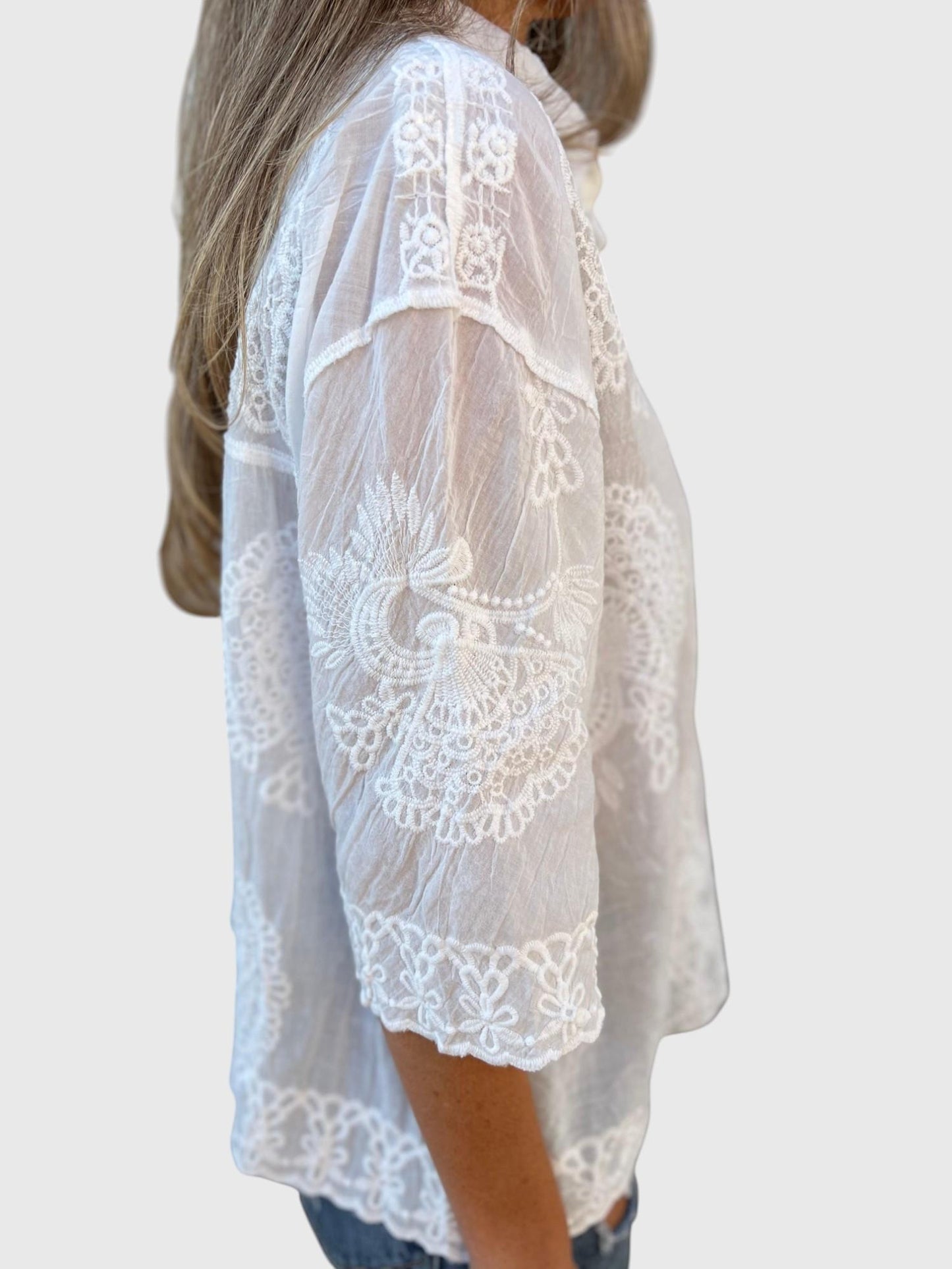 Eva - Blouse Élégante Et Aérée