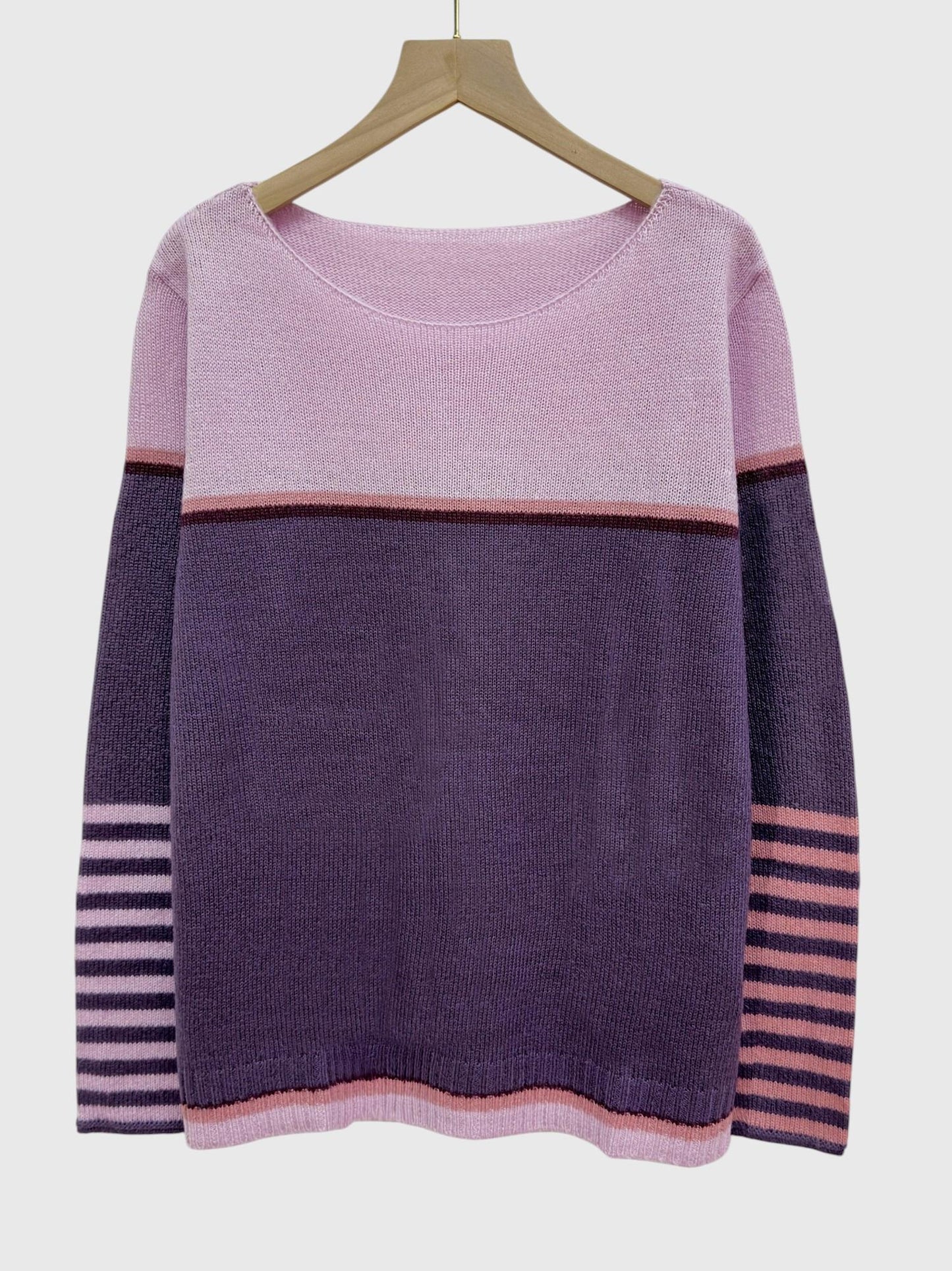 Katharina – Pull Rayé à Manches Longues