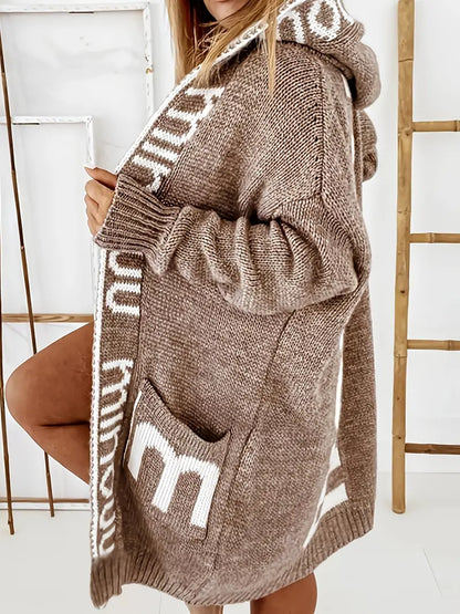 Anna - Cardigan Long Élégant