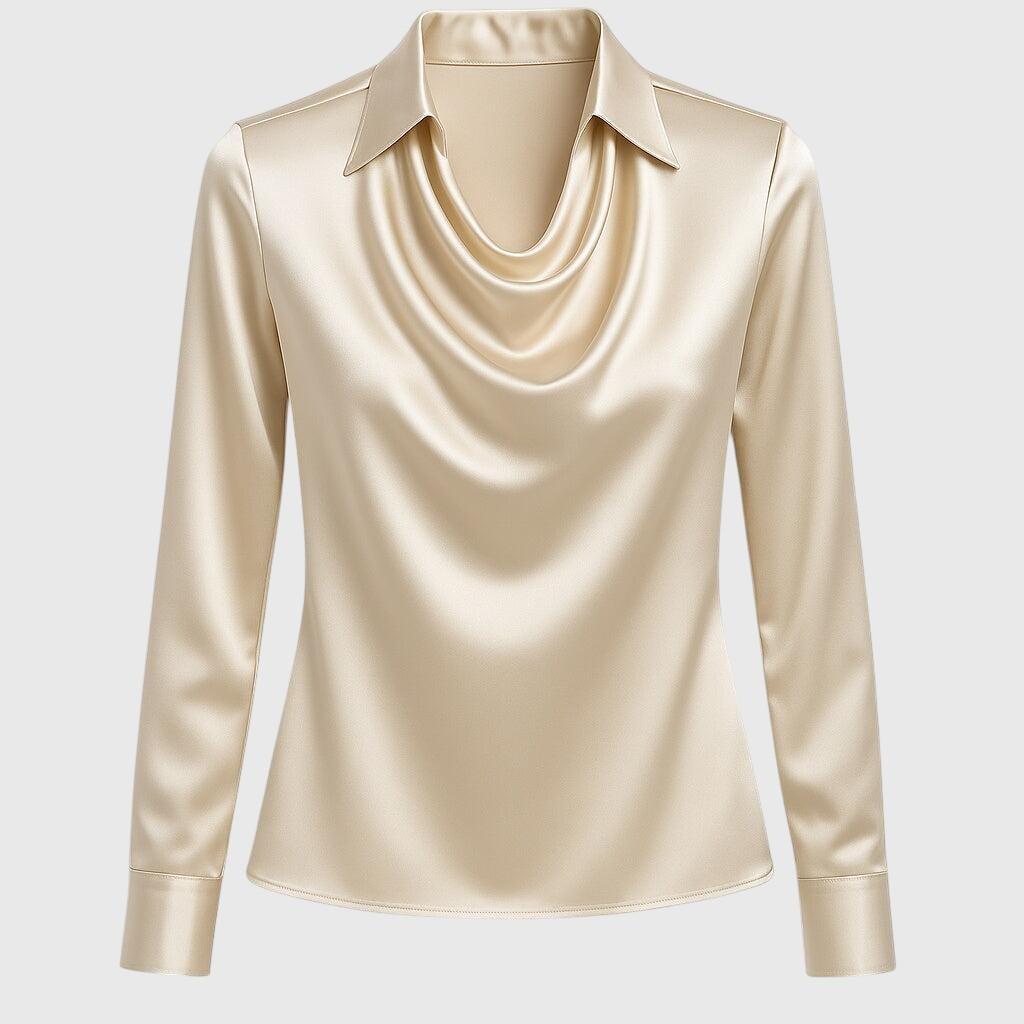 Sylvie - Blouse Brillante et Élégante