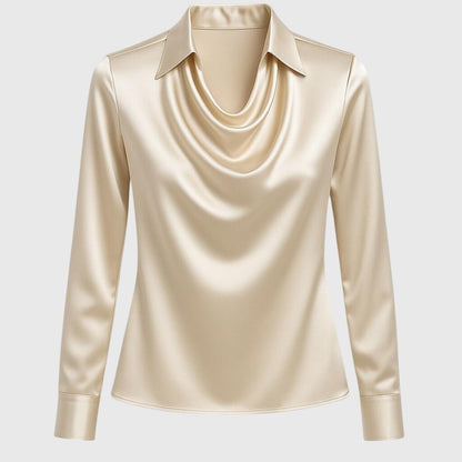 Sylvie - Blouse Brillante et Élégante