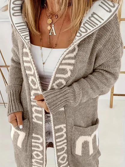 Anna - Cardigan Long Élégant