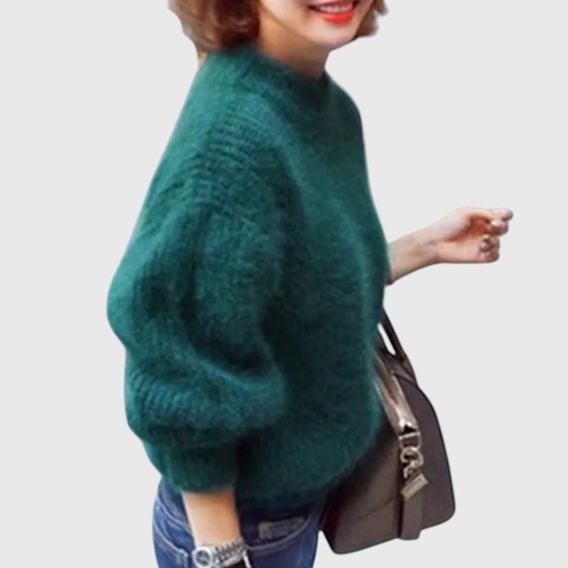 Jessica - Pull Roulé Élégant Froid