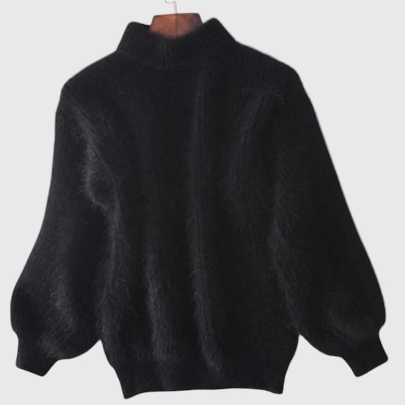 Jessica - Pull Roulé Élégant Froid