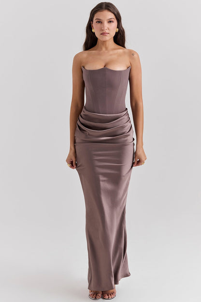Lilly - Robe Bustier Élégante