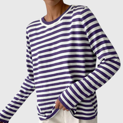Nicole - Pull Rayé Chic