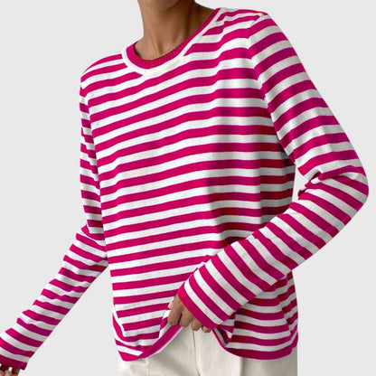 Nicole - Pull Rayé Chic