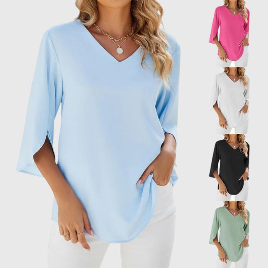 Mia - Blouse Décontractée Été