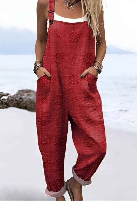 Lynn™ | Salopette à imprimé palissandre