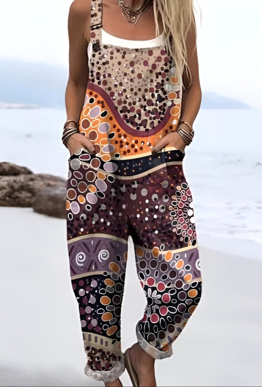Thilde™ | Salopette Boho Art Drape