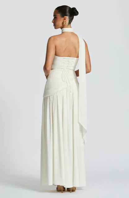 ELSA - ROBE MAXI À FENTE